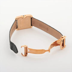 Cartier Tank Anglaise with Diamond Dial Quartz Watch WJTA0007