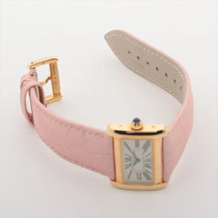 Cartier Mini Tank Divan Yellow Gold Quartz Watch W6300356