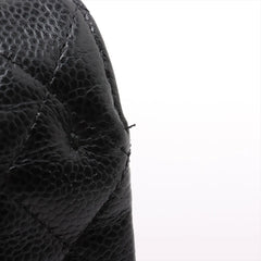 Chanel Caviar Double Classic Flap Black GHW