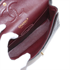 Chanel Caviar Double Classic Flap Black GHW