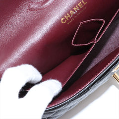 Chanel Caviar Double Classic Flap Black GHW