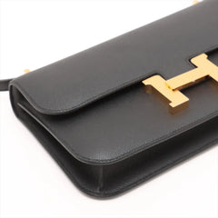 Hermes Constance Elan Noir Epsom - Stamp K 2025