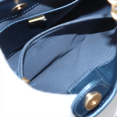 Chanel Hobo Denim Chain 2 way Shoulder Bag (microchipped)