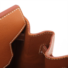 Hermes Birkin 35 Gold Courchevel - Stamp B Square