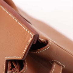 Hermes Birkin 35 Gold Courchevel - Stamp B Square
