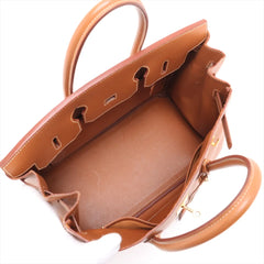 Hermes Birkin 35 Gold Courchevel - Stamp B Square