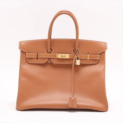 Hermes Birkin 35 Gold Courchevel - Stamp B Square