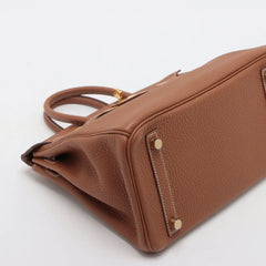 Hermes Birkin 25 Gold GHW U Stamp