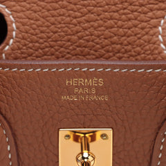 Hermes Birkin 25 Gold GHW U Stamp