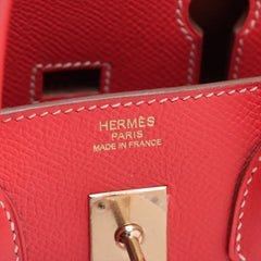 Hermes Candy Birkin 25 Rose Jaipur -P Square Stamp