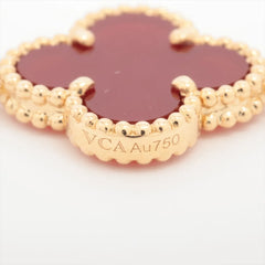 Van Cleef & Arpels Vintage Alhambra 5 motif Carnelian Bracelet