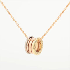 Bvlgari B.Zero 1 Perfect Mistake Necklace tri colour gold