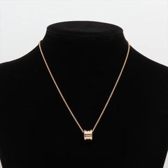 Bvlgari B.Zero 1 Perfect Mistake Necklace tri colour gold