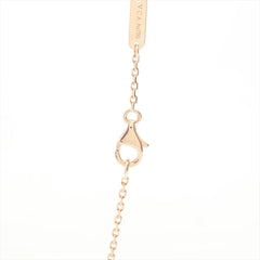 Van Cleef & Arpels Holiday Vintage Alhambra Grey Mother of Pearl Diamond Necklace 2014