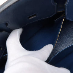 Hermes Birkin 30 Blue Saphire - X Stamp