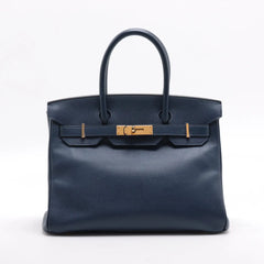 Hermes Birkin 30 Blue Saphire - X Stamp