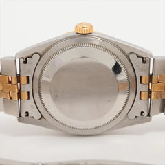 Rolex Datejust 36mm Two Toned Watch Grey Dial 11623