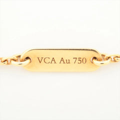 Van Cleef & Arpels Vintage Alhambra Carnelian Necklace