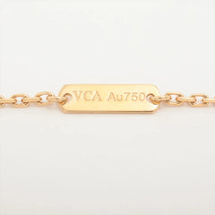 Van Cleef & Arpels Vintage Alhambra Guilloche Necklace