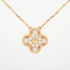 Van Cleef & Arpels Vintage Alhambra Diamond Necklace