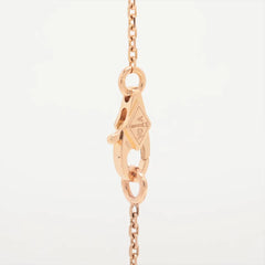 Van Cleef & Arpels Sweet Alhambra Carnelian Necklace