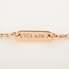 Van Cleef & Arpels Sweet Alhambra Carnelian Necklace