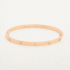 Cartier Love SM Pink Gold Size 17 Bracelet