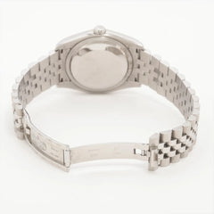 Rolex DateJust 36mm Silver Face Watch 116234G
