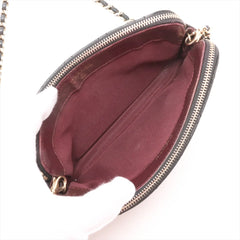 Chanel Matelasse Wallet with Chain Black