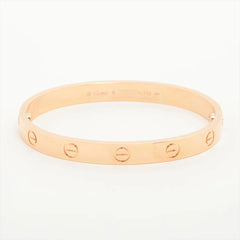 Cartier Classic Model Love Bracelet Size 16 Pink Gold