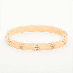 Cartier Classic Model Love Bracelet Size 16 Pink Gold