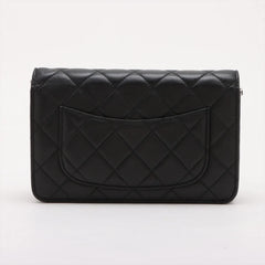 Chanel Wallet on Chain WOC Black