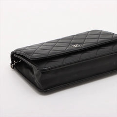 Chanel Wallet on Chain WOC Black