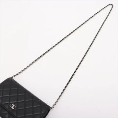 Chanel Wallet on Chain WOC Black