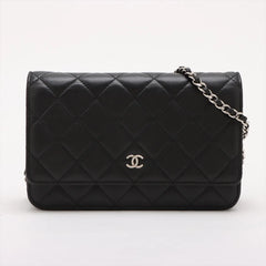 Chanel Wallet on Chain WOC Black