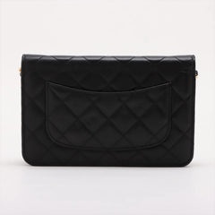Chanel Wallet on Chain WOC Black