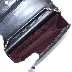 Chanel Wallet on Chain WOC Black