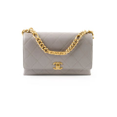 DEAL OF THE WEEK Chanel Grey Chain Flap Caviar