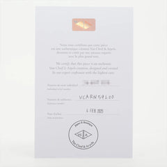 Van Cleef & Arpels Sweet Alhambra Hearts Carnelian Bracelet 2025