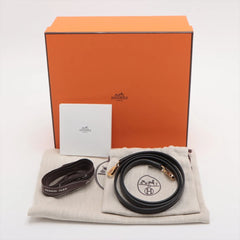 Hermes Mini Kelly Noir GHW Box Leather U Stamp Black