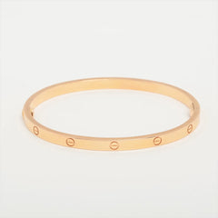 Cartier Love SM Size 16 Pink Gold Bracelet