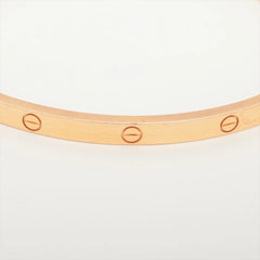 Cartier Love SM Size 16 Pink Gold Bracelet