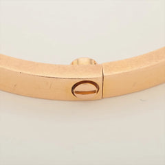 Cartier Love SM Size 16 Pink Gold Bracelet