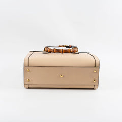 Gucci Diana Medium Bamboo Tote in Beige
