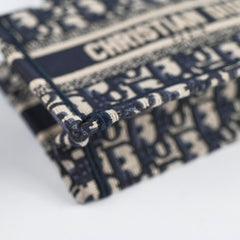 Christian Dior Mini Book Tote Oblique Navy