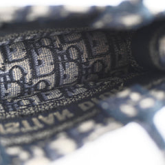 Christian Dior Mini Book Tote Oblique Navy