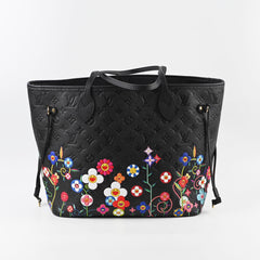Louis Vuitton x Takashi Murakami Neverfull Black MM