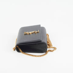 Saint Laurent Small Kate Black Chain Bag