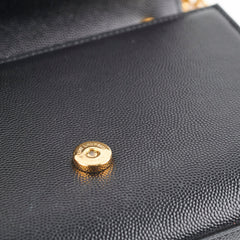 Saint Laurent Small Kate Black Chain Bag