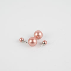 Christian Dior Pink Pearl Earrings